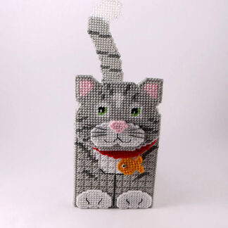 Cat 3D Grey